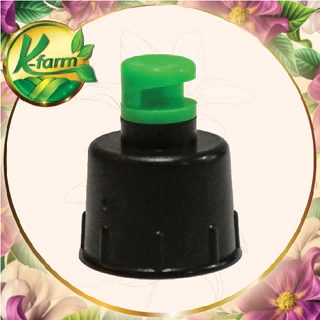 ( 10 อัน ) หัวฉีดด้านเดียว 90 องศา รูน้ำ 4 มิล สีเขียว หัวมือบิดได้ เกลียวใน ขนาด 4 หุน สปริงเกอร์ ระบบน้ำ รดน้ำต้นไม้