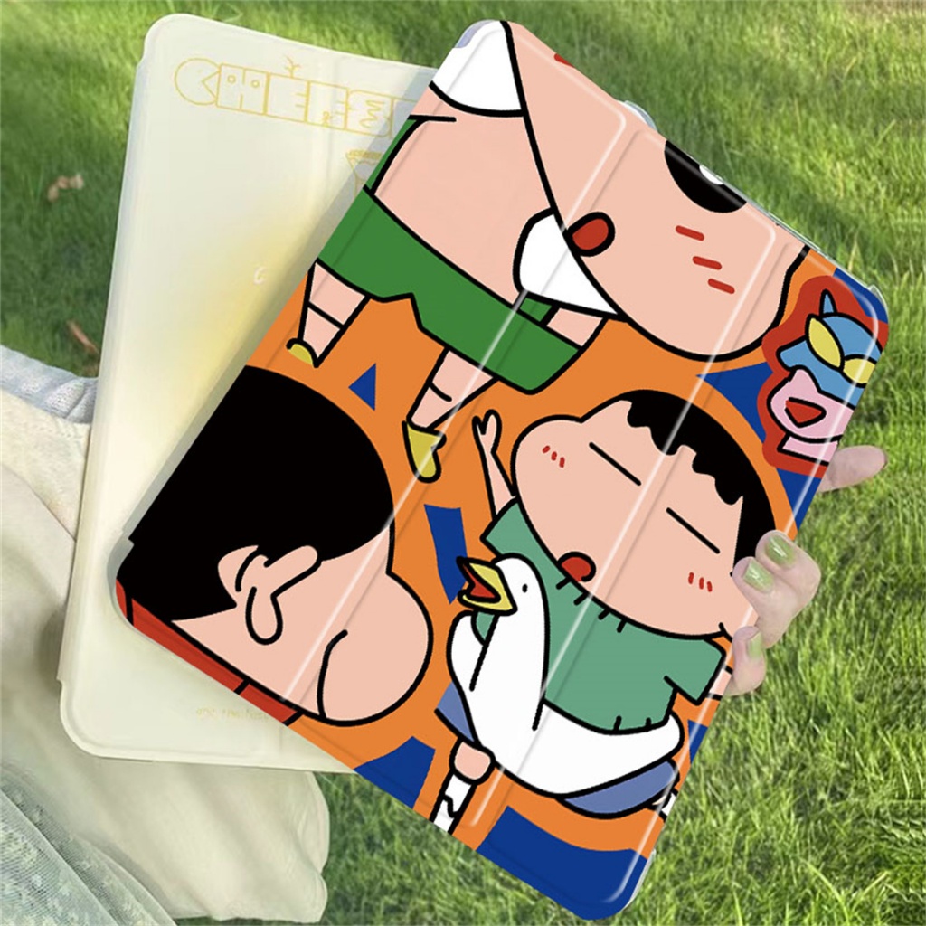 เคสไอเเพดใส ใส่ปากกาได้ air1/2/3/4/5 เจน10.2 gen5/6/7/8/9 แอร์9.7/10.9 Pro10.5 ซิลิโคน ipad tpu case tablet soft cover