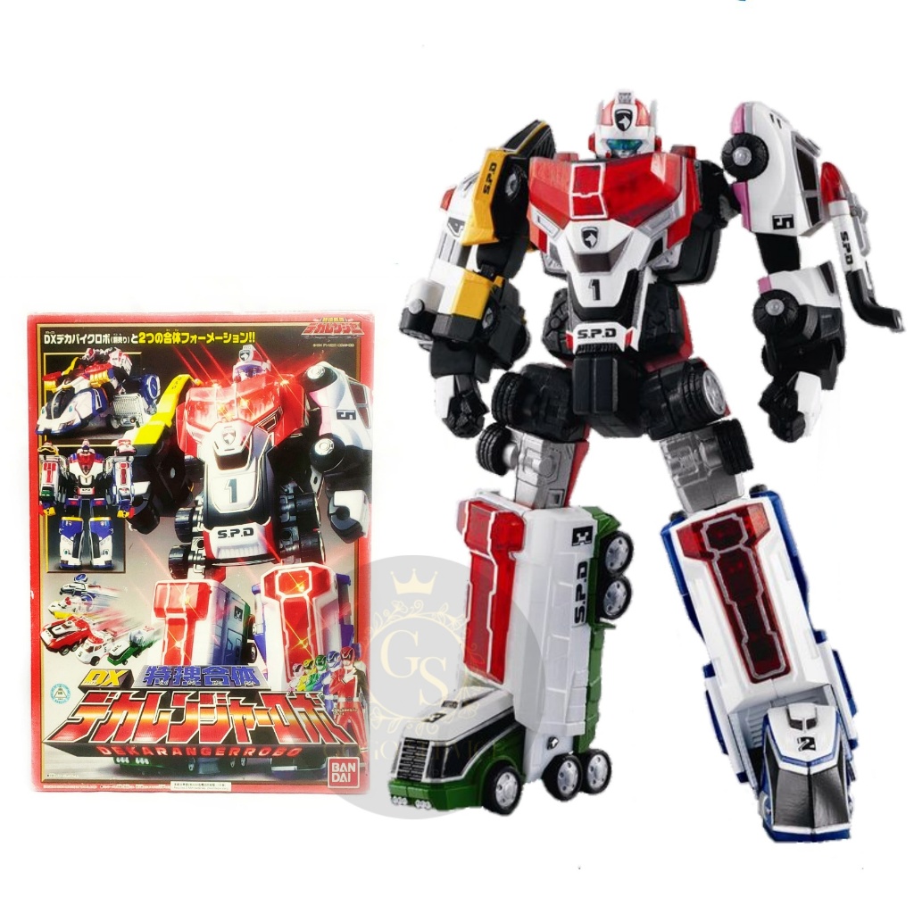 Bandai หุ่นยนต์ เดกะเรนเจอร์ เดกะเรนเจอร์โรโบ Super Sentai Power ranger Dekaranger Robo ของแท้