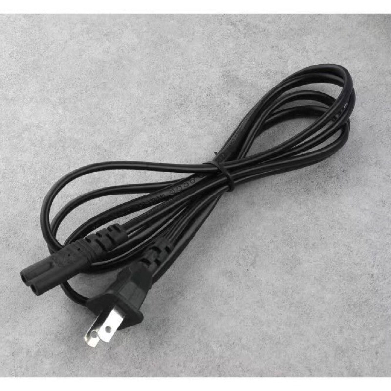 สาย AC Power 2 รู ความมยาว 1.8 เมตร สายไฟ AC Adapter สำหรับอะแดปเตอร์โน๊ตบุ๊ค AC POWER CABLE Male Fe