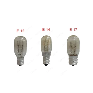 หลอดไฟตู้เย็น ขั้ว E12 E14 E17 หลอดไฟเกลียว หลอดไฟเล็ก หลอดตู้เย็น