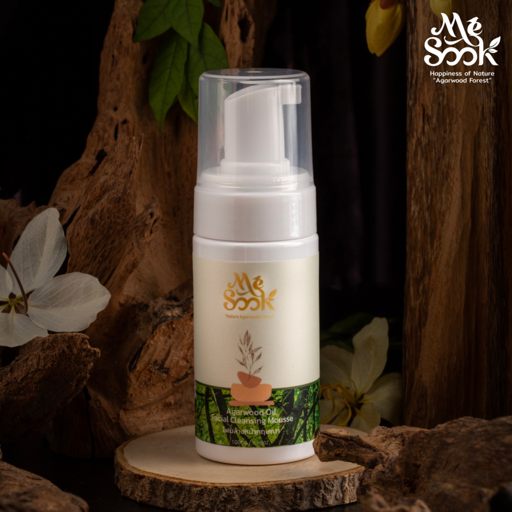 MESOOK Agarwood Facial Cleansing Mousse โฟมล้างหน้ากฤษณา100mL นุ่ม ส่วนผสมน้ำมันกฤษณาบำรุงผิวหน้า ชุ่มชื่น