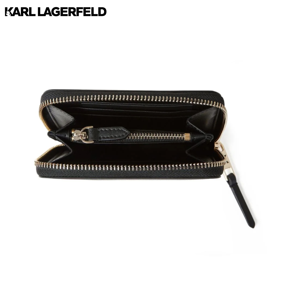 KARL LAGERFELD - K/SIGNATURE MEDIUM ZIP WALLET - รูปที่ 2