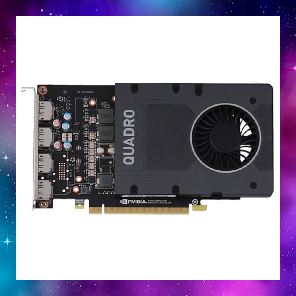 VGA (การ์ดแสดงผล) NVIDIA QUADRO P2000 5GB ใช้งานปกติ