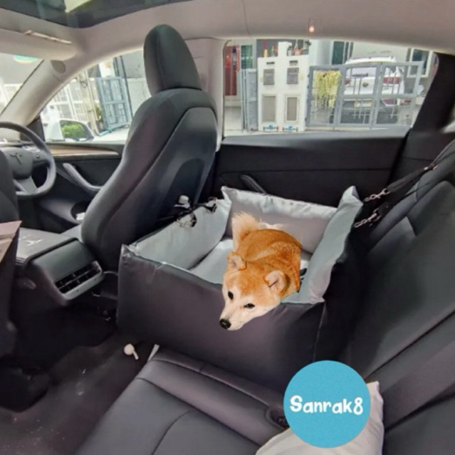 car seat สัตว์เลี้ยง เบาะหลัง75*55cm รูปที่ 2