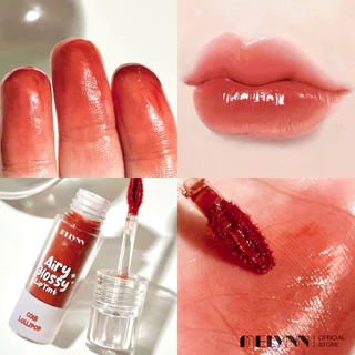 MELYNN - Airy Glossy Lip Tint ลิปทิ้นท์มีลีนณ์ ลิปกลอสลูกกวาด