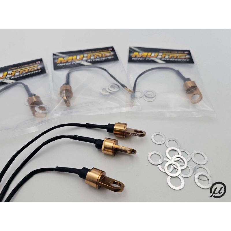 สต็อปไฟเบรคแรงดันน้ำมัน มอเตอร์ไซค์ งาน Mu-fac สำหรับใส่ปั๊มทุกรุ่น [mu-fac]