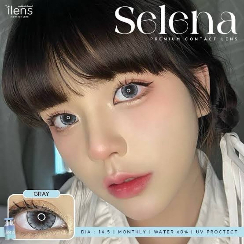 คอนเเทคเลนส์ ilens Selena gray (dia 14.5)