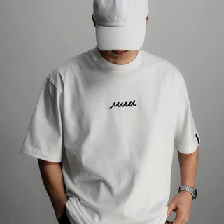 MUU T-SHIRT WHITE NUMERAL COLLECTION II เสื้อยืดทรง OVERSIZED เสื้อโอเวอร์ไซส์ ผู้ชาย ผู้หญิง