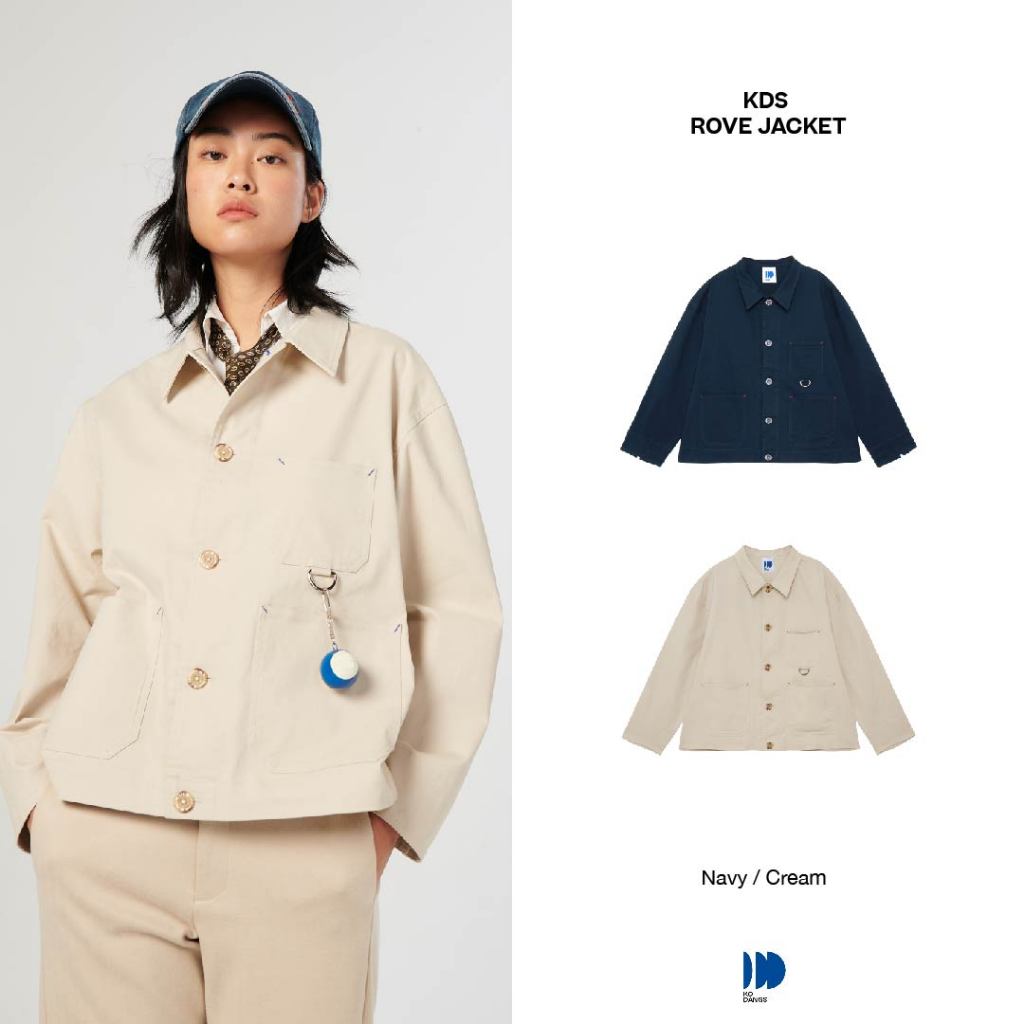 Kodangs Rove Jacket เสื้อแจ็คเก็ตผ้าทวิลล์ ทรง Oversize  แจ็คเก็ตมินิมอล ญี่ปุ่น