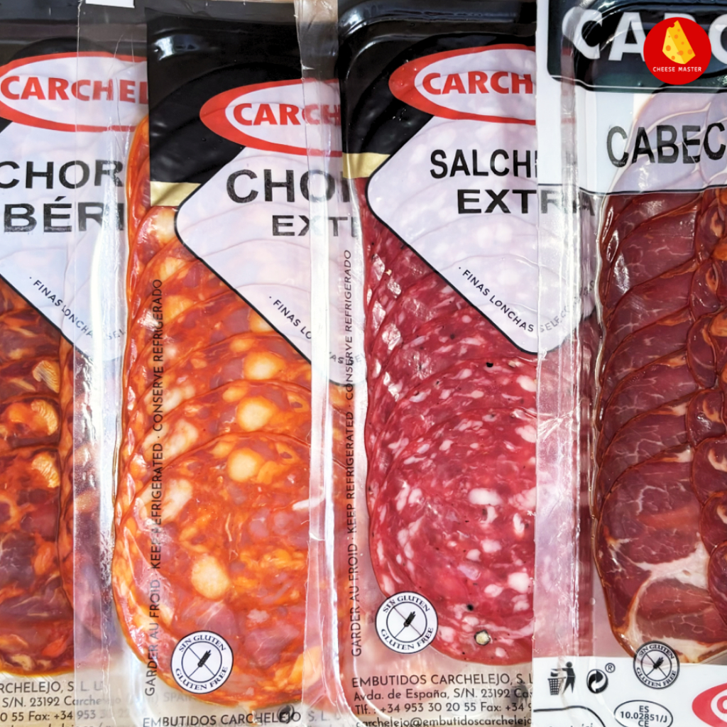 Premium Cold Cuts Set 3 Packs Loin Ham, Salami, Sachichon, Chorizo