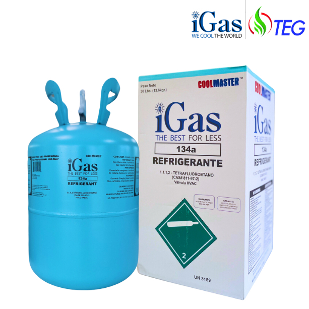 iGas R134a น้ำยาแอร์รถยนต์ R134a ยี่ห้อ iGas 13.6Kg