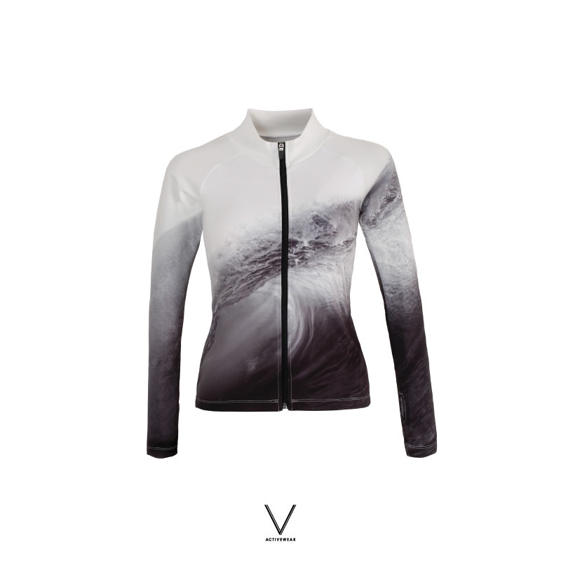 V ACTIVEWEAR x NOTEP UV JACKET เสื้อแขนยาวใส่ว่ายน้ำ ผ้าหนา มีฟองน้ำในตัว กัน UV UPF 50+