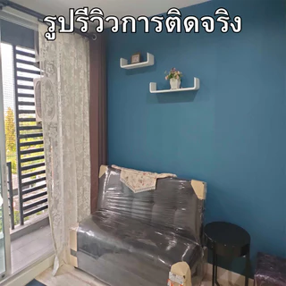 สติ๊กเกอร์ติดผนัง ลายสีพื้น ขนาด0.45x9-10m ติดง่าย กันน้ำ มีกาวในตัว ราคาประหยัด สติกเกอร์ติดผนัง วอลเปเปอร์ติดผนังบ้าน