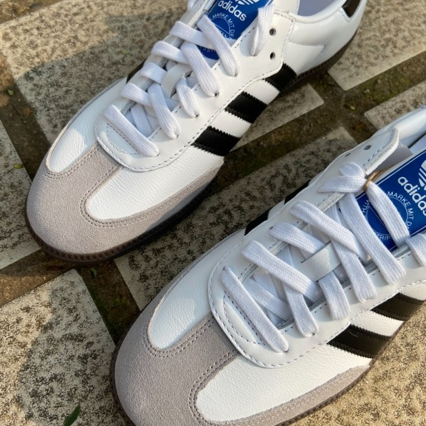 ADIDAS Originals Samba "whhite" sneakers shoes รองเท้าผ้าใบ