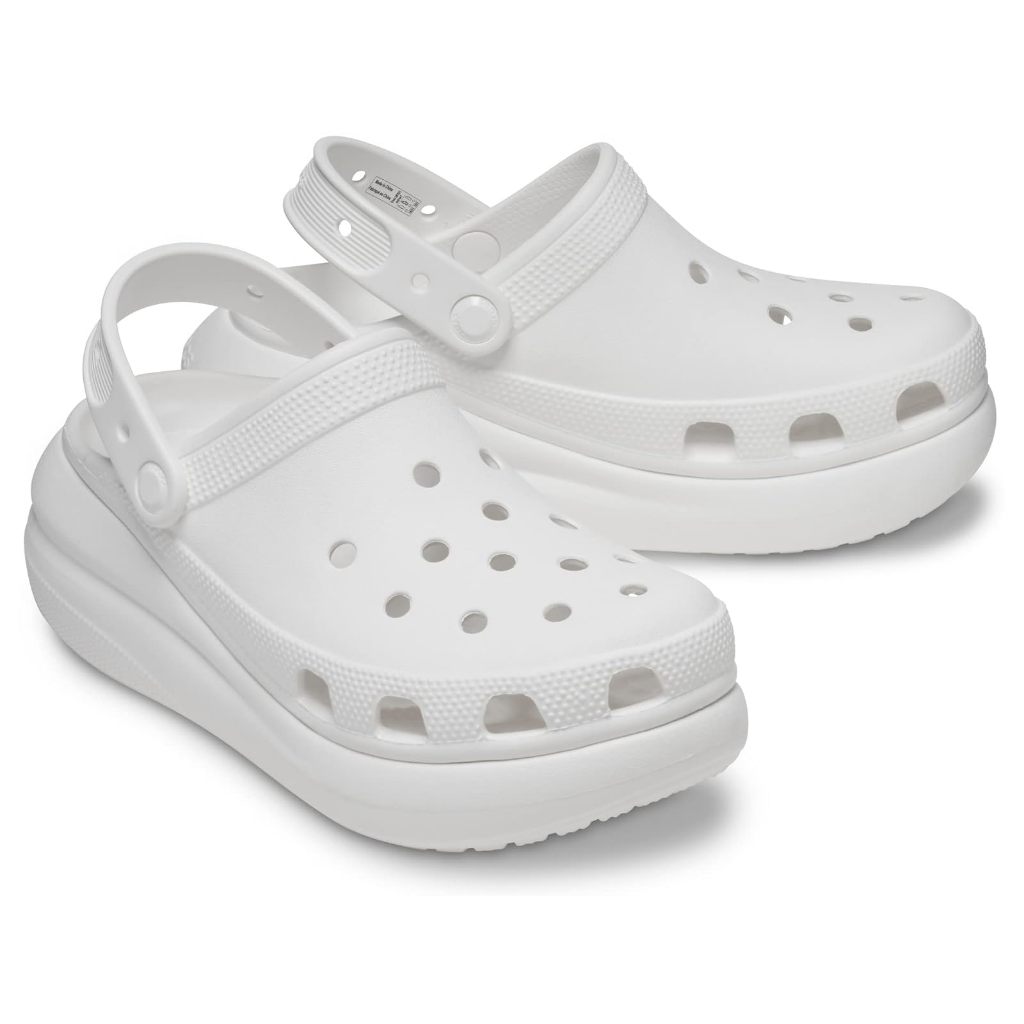 รองเท้าหัวโตรัดส้นผู้หญิง Crocs Crush Clog รองเท้าส้นสูง ส้นตึก เบานิ่มใส่สบาย พร้อมส่งในไท