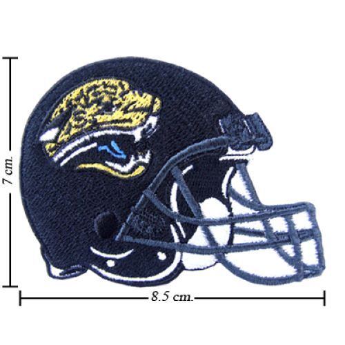 Jacksonville Jaguars Helmet แจ็กสันวิลล์ จากัวร์ส อาร์มปักอเมริกันฟุตบอล NFL iron patches อาร์มรีดติ