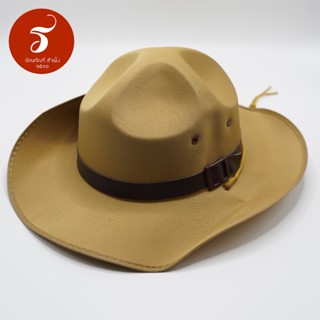 (รัตนภัณฑ์ สำเพ็ง) หมวกลูกเสือสามัญ หมวกปีก กะโล่ คาวบอย ราค…