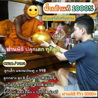 น้ำเต้าแท้💯ผ่านพิธี🔥(เปิดจุกได้) น้ำเต้า น้ำเต้าดูดทรัพย์ แก้ประตูตรงกัน ยันต์มหาระรวย กันเงินรั่วไหล เงินทองไหลมา