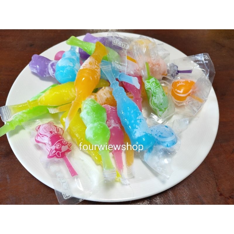 ตัวดูดหวานเย็น ตัวดูดหวานเย็นไอติมโบราณคละแบบคละลาย 🍭 (1 แพ็ค มี 20 ชิ้น)พร้อมส่ง