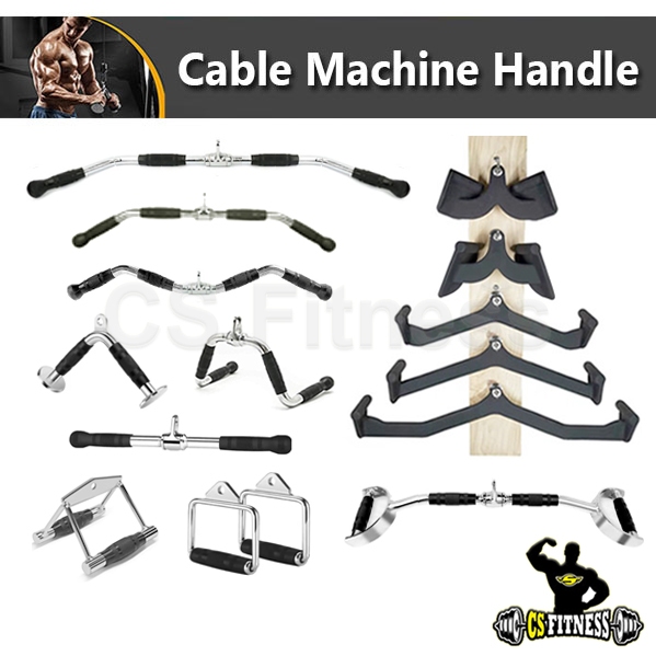 มือจับเสริม Cable Machine & Power Grip