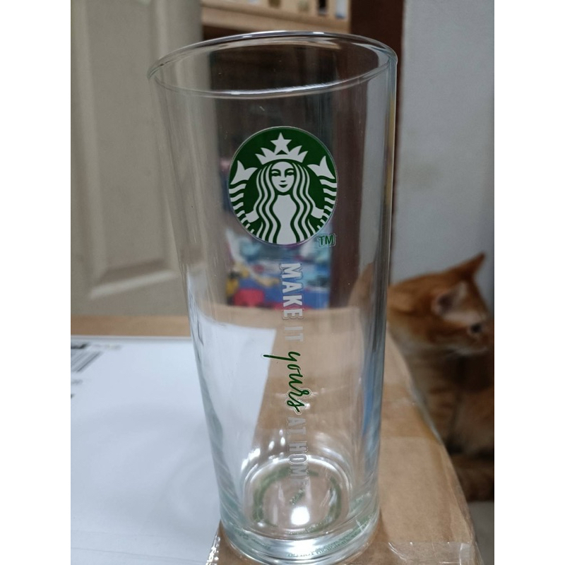 #แก้วแท้ STARBUCKS@ glass 360ml - Nestle uses Starbucks trademarks under license. 2023 Starbucks