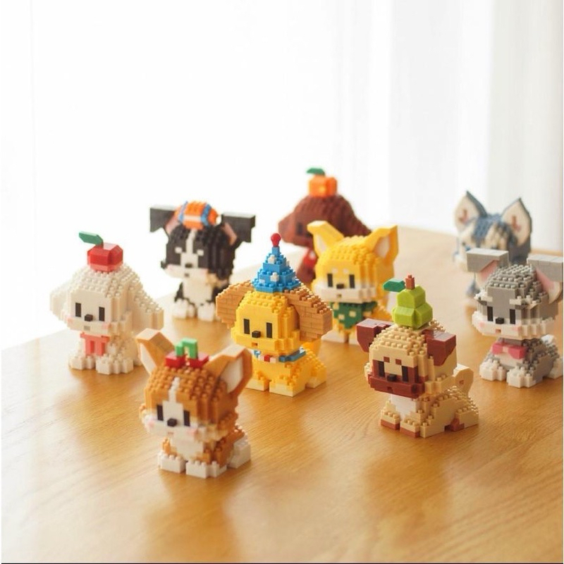 ตัวต่อนาโนไซส์ L WARD6067 Dog & Cat