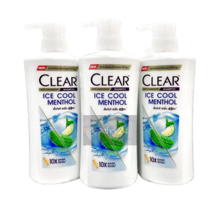 (1 แถม 1) ถูกสุดๆ! แชมพู Clear ขวดใหญ่ เคลียร์ เลือกสูตรได้ ขวดปั้ม 370-400 ml. Dandruff Ice Cool Menthol แชมพูขจัดรังแค