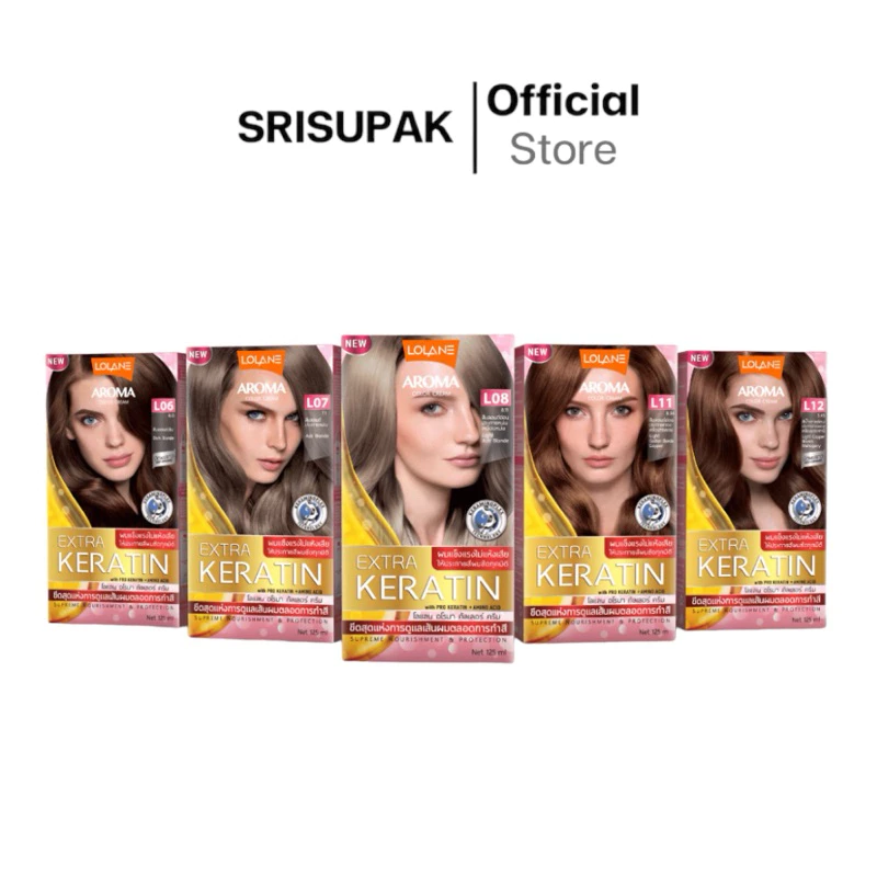 โลแลน อโรมา คัลเลอร์ ครีม Aroma Color Cream