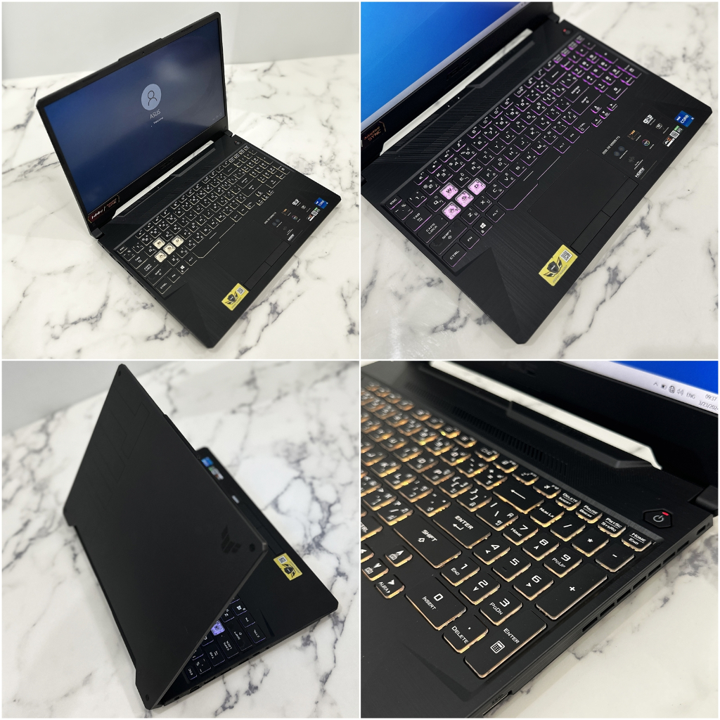 Notebook Gaming มือสอง ASUS TUF Gaming F15 FX506H RTX3060M I5-11400H
