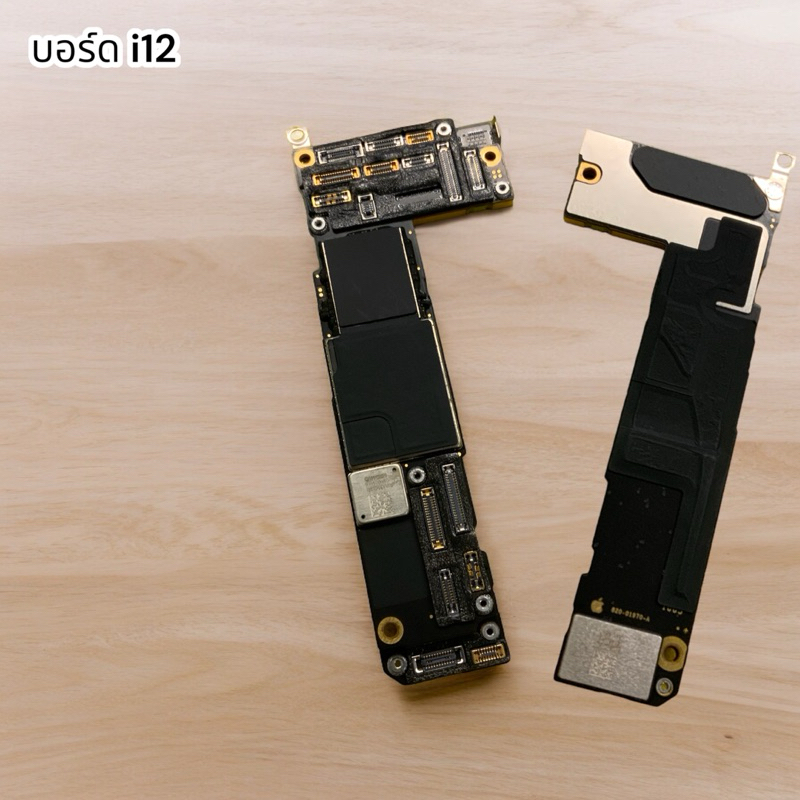 บอร์ดอะไหล่มือถือติด สำหรับงานช่าง  iCloud  รุ่น 12 งานบอร์ดไม่เคยยกอะไหล่ แนนยังอยู่ครบ