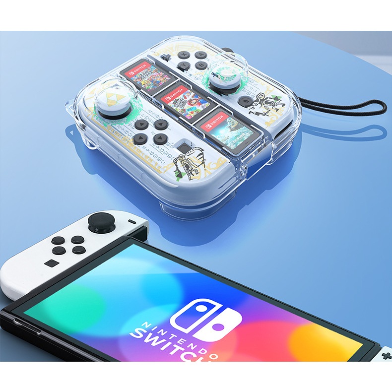 กล่องเก็บJoycon Nintendo Switch/oled กันฝุ่น PC Storage กล่องป้องกันแบบแข็ง