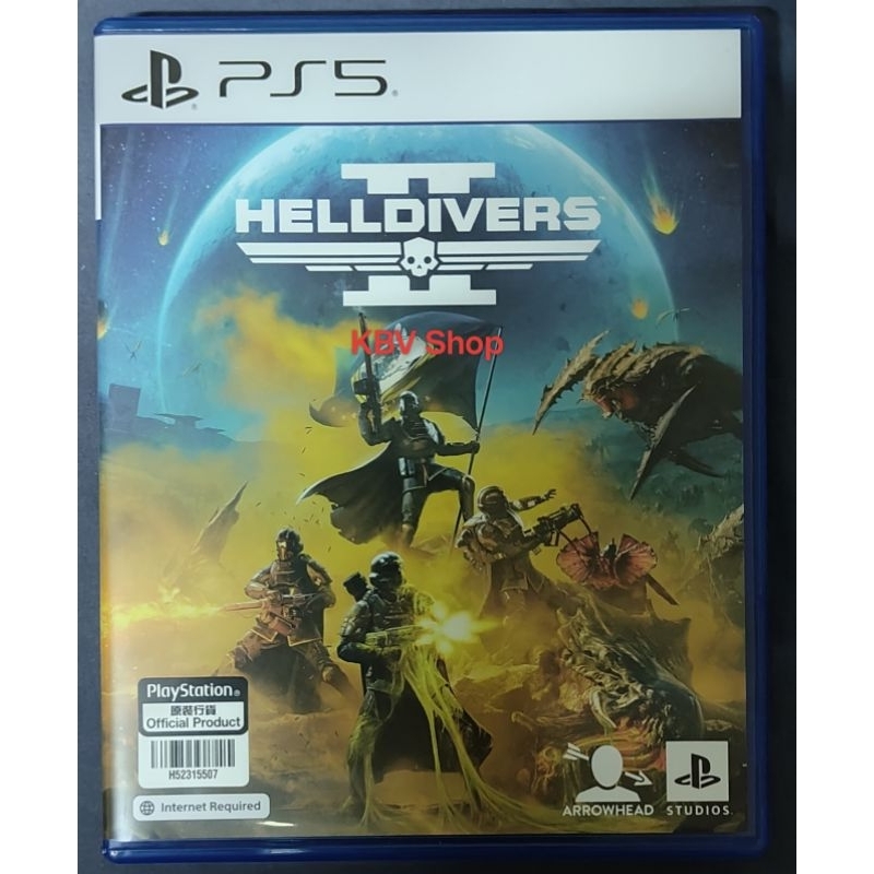 (⚡มือ 2 พร้อมส่ง⚡)Ps5 : Helldivers 2 มือสอง
