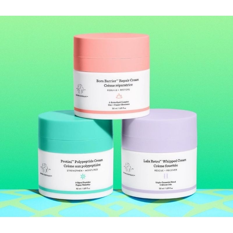 เหลือ 1,100 ฿ โค้ด [เก็บโค้ดหน้าร้าน] พร้อมส่ง Drunk Elephant Cream 50 ml