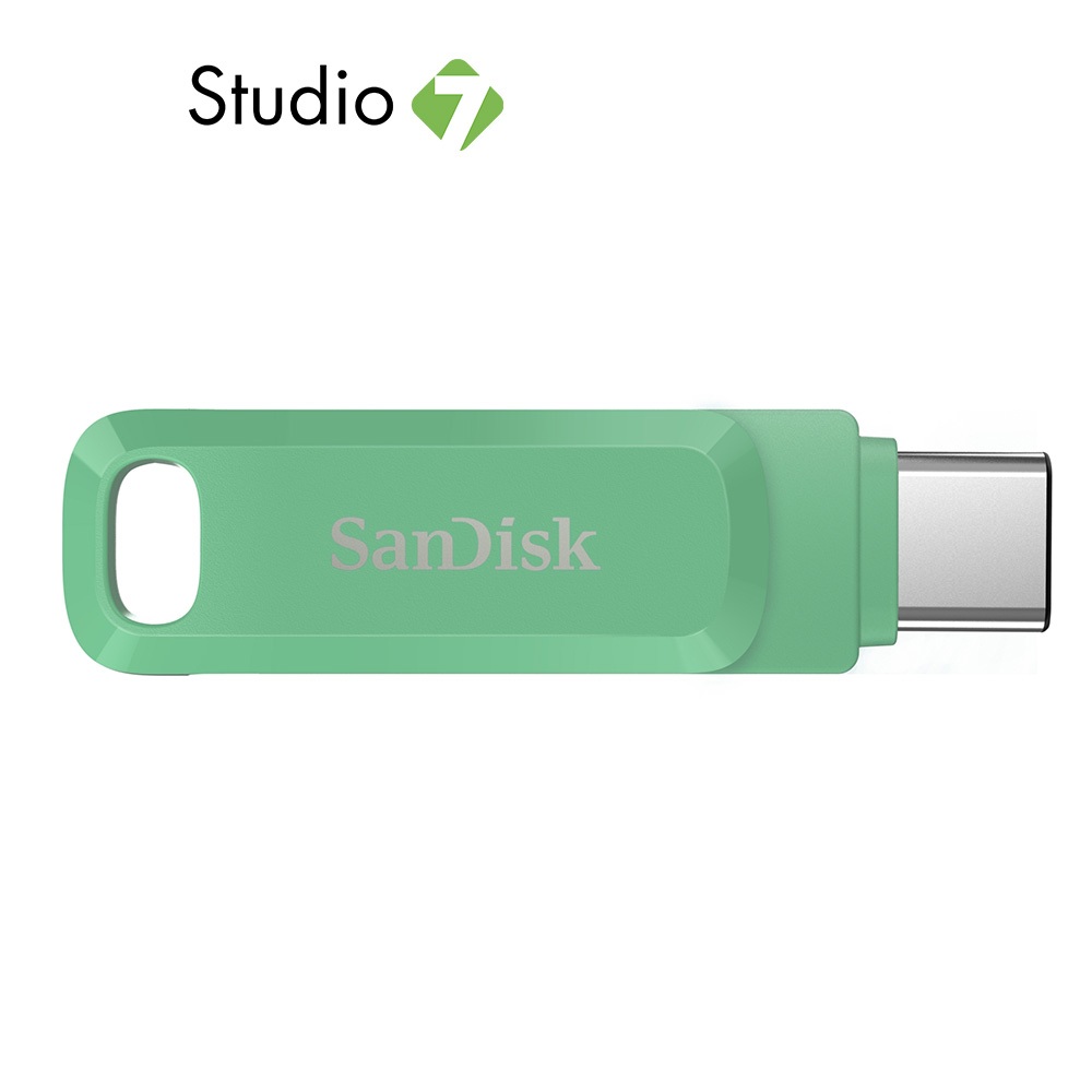 แฟลชไดร์ฟ SanDisk Ultra Dual Drive Go USB Type-C 128GB Absinthe Green (SDDDC3-128G-G46AG) by Studio 