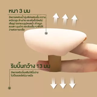 พัฟคุชชั่น พัฟลงรองพื้น พัฟยักษ์ ไซส์ L (แถมกล่องใส่พัฟ) พัฟใหญ่นุ่ม ลงรองพื้นได้รวดเร็ว