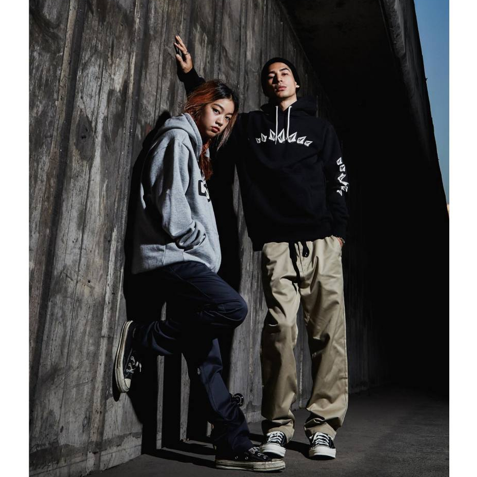 Volcom กางเกงขากระบอกใหญ่ ผ้าชิโน่ FRICKIN SKATE RELAXD V18