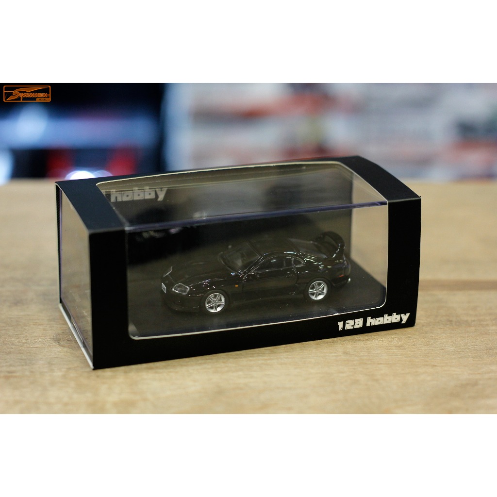 123 HOBBY 1/64 Toyota Supra (A80) Black