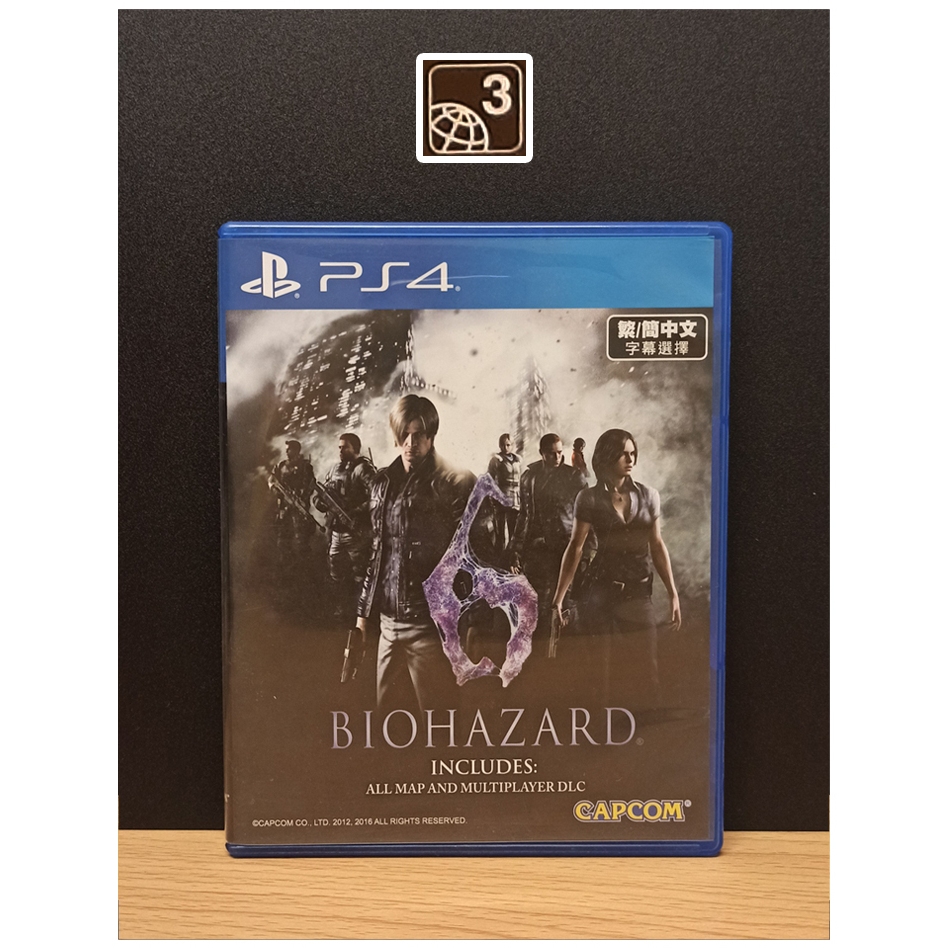 PS4 Games : Re6 RESIDENT EVIL 6 biohazard โซน3 มือ2