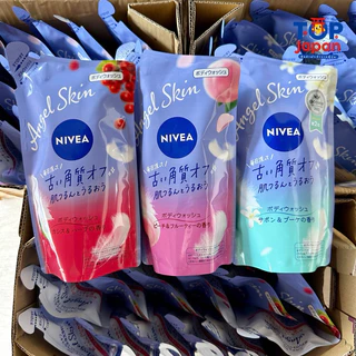 🎌ญี่ปุ่นแท้💯% 🚚พร้อมส่ง 🛁 Nivea Angle Skin Body Wash Refill 360ml. ถุงเติมครีมอาบน้ำนีเวีย กลิ่นหอม