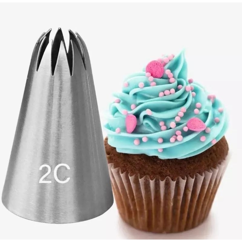 หัวบีบเบอร์ 2C, หัวบีบครีม 2C