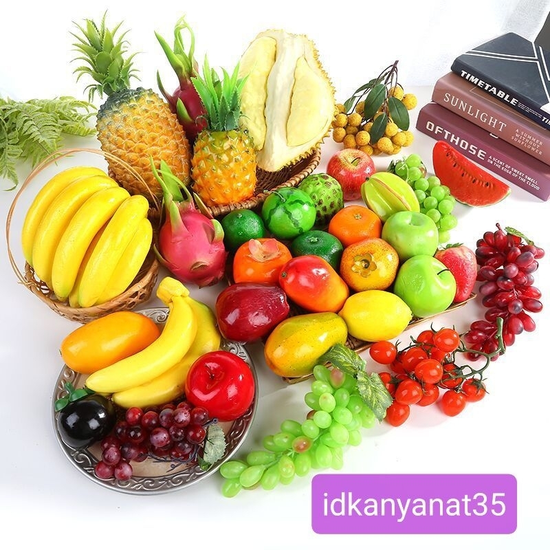 ผลไม้ปลอม สีสวยเหมือนจริง พร้อมส่งจ้า