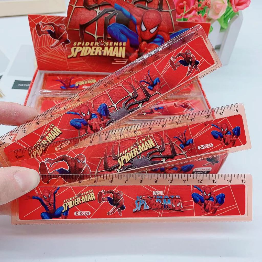 โปรขายหมดขายขาดทุน ไม้บรรทัดการ์ตูน 15CM ไม้บรรทัดพลาสติกไม้บรรทัดโค้งหยัก ส่งในไทย
