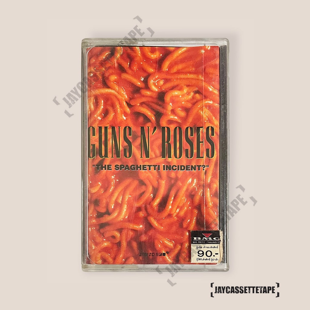 Guns N' Roses อัลบั้ม The Spaghetti Incident? เทปคาสเซ็ต เทปคาสเซ็ท Cassette Tape เทปเพลงสากล