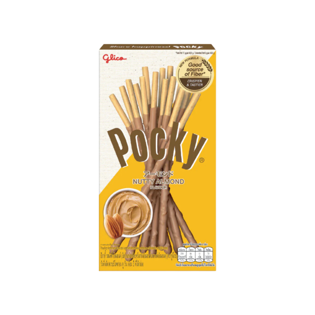 Glico Pocky กูลิโกะ ป๊อกกี้ บิสกิตแท่งเคลือบ รสสตอเบอร์รี่ รสชาเขียว รสชีสเค้ก หลายรสชาติ - รูปที่ 5