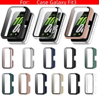 เคส Samsung Galaxy Fit 3 case กระจกนิรภัย เคสกระจก และเคส สําหรับ Samsung Galaxy Fit3 Smart Watch เคส galaxy Fit 3