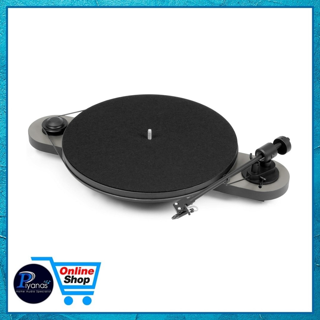 PROJECT : ELEMENTAL (พร้อมหัวเข็ม ORTOFON รุ่น OM 5E) (SILVER/BLACK)/piyanas electric/ปิยะนัส อิเล็ค
