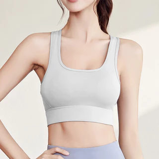 เสื้อสปอร์ตบราผู้หญิง Sport Bra เหมาะสำหรับกีฬาทุกประเภท ดีไซน์ด้านหลังสวยงาม ผ้านุ่ม สวมใส่สบายมีสไตล์ดี Size S-2XL