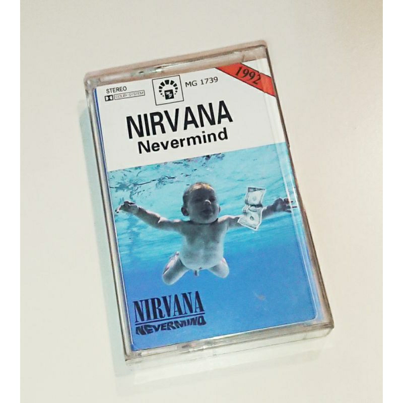 เทป​เพลง​ Cassette​ Tape​ เทป​คา​สเซ็ท​ Nirvana​ : Nevermind