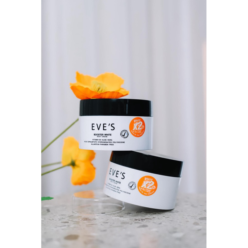 Eve's บูสเตอร์ส้ม เพิ่มความชุ่มให้ผิวตัว ผิวนุ่มขึ้น กระจ่างใส x2 ( ของแท้ % ) คุณแม่สามารถใช้ได้